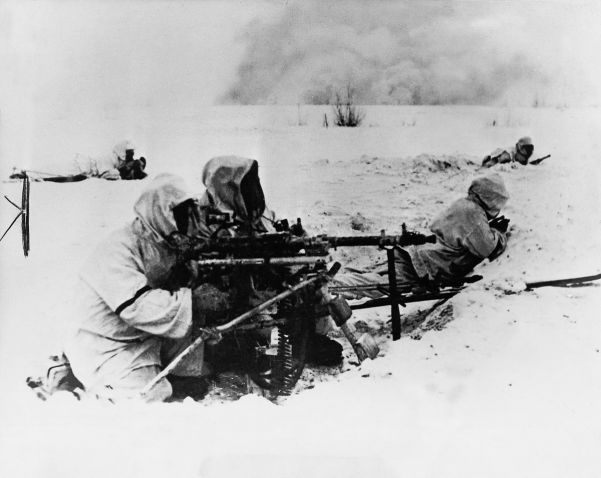MG34 in the snow