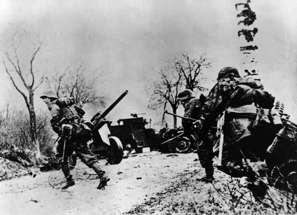 Aided by secrecy and poor weather, the initial assaults of the German Ardennes offensive met with success