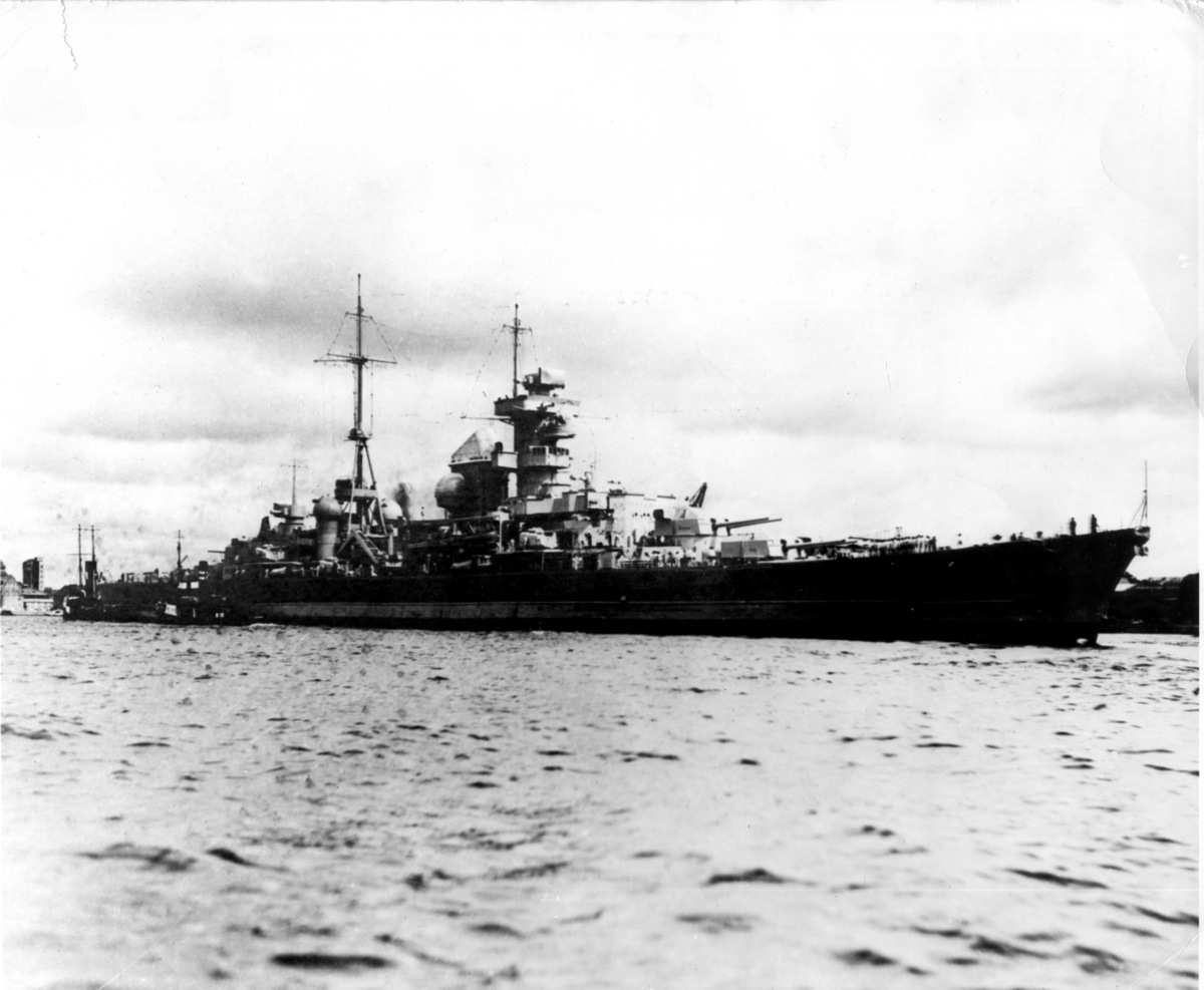 WW2 German Kriegsmarine Prince Eugene Warship Picture