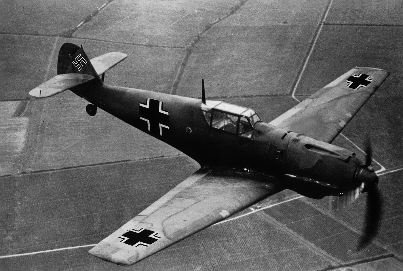 Messerschmitt Bf=109 WWII GERMAN MESSERSCHMITT BF-109 FIGHTER PLANE www ...